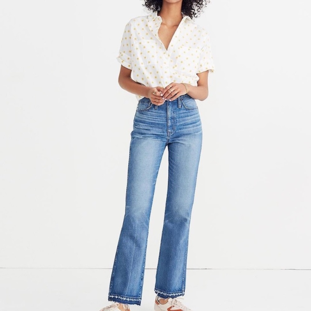 Madewell Rigid Flare Jeans